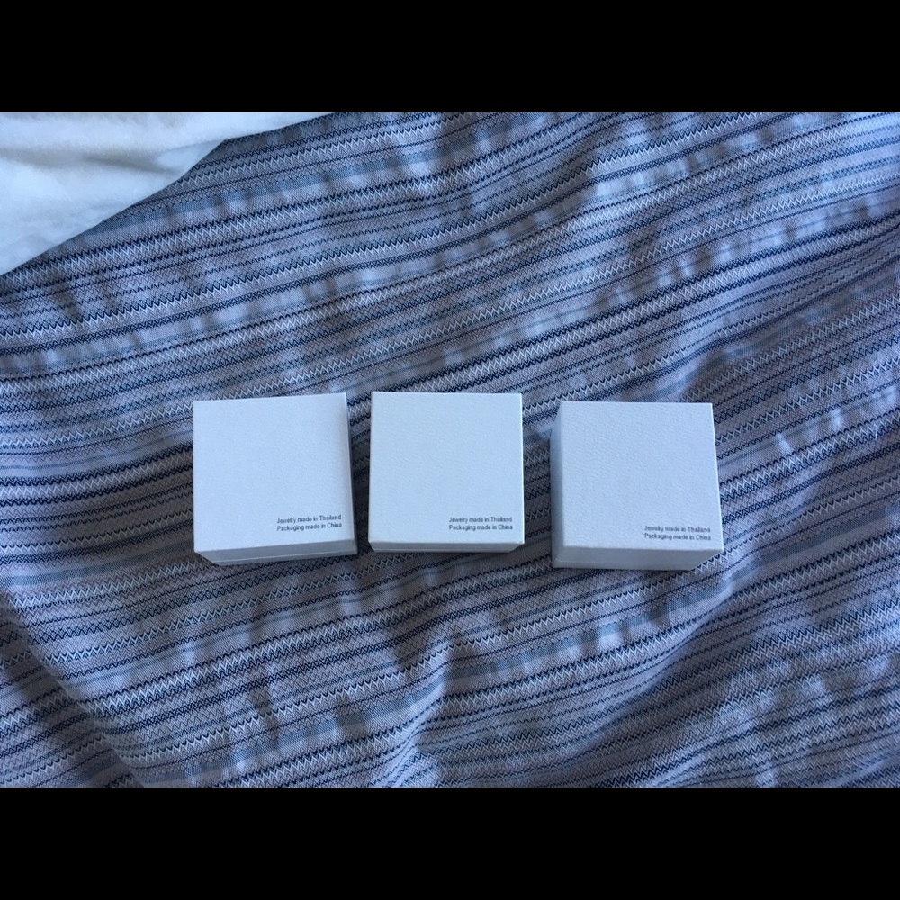 Pandora jewelry boxes (6 boxes in total)